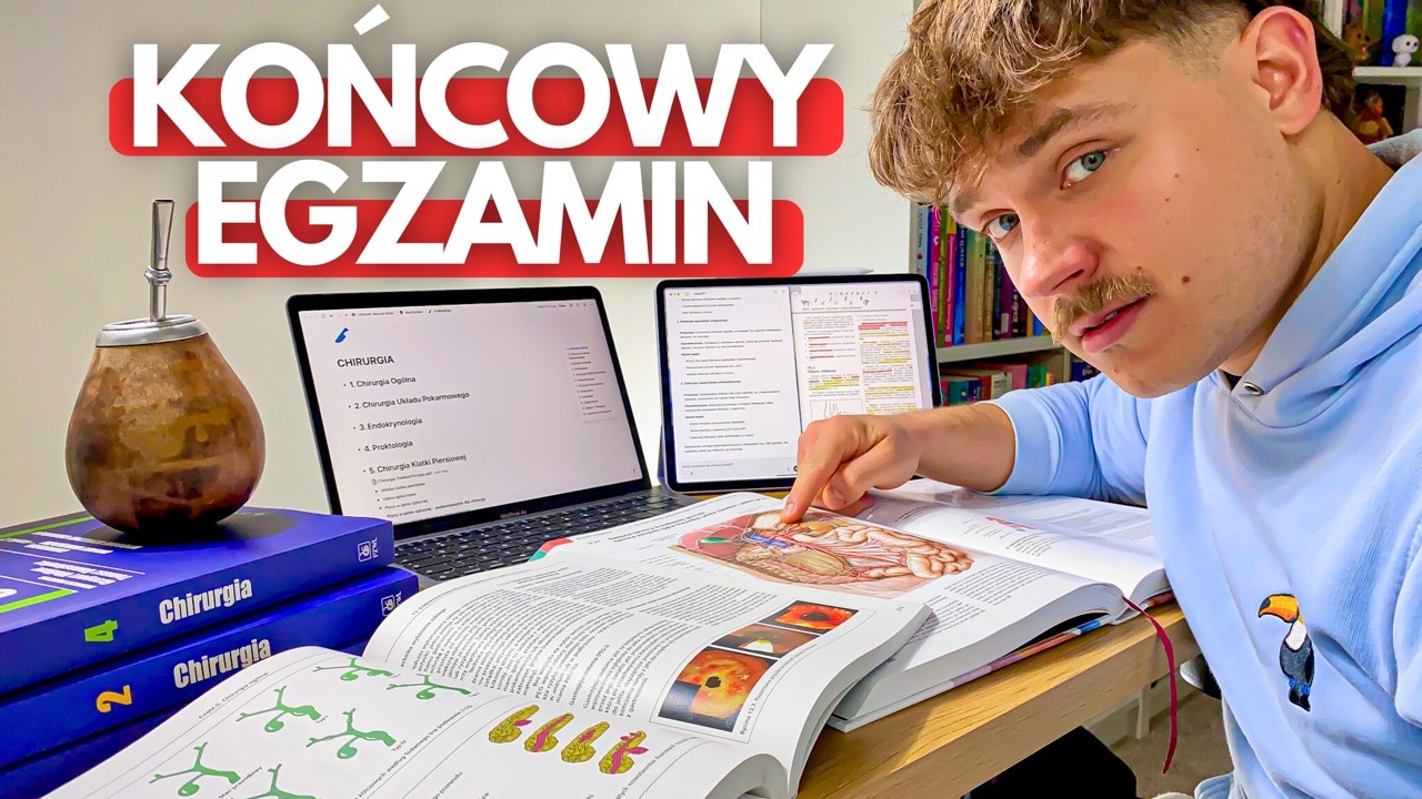 Przygotowania do Końcowego Egzaminu z Chirurgii na VI Roku Studiów Medycznych | VLOG #04