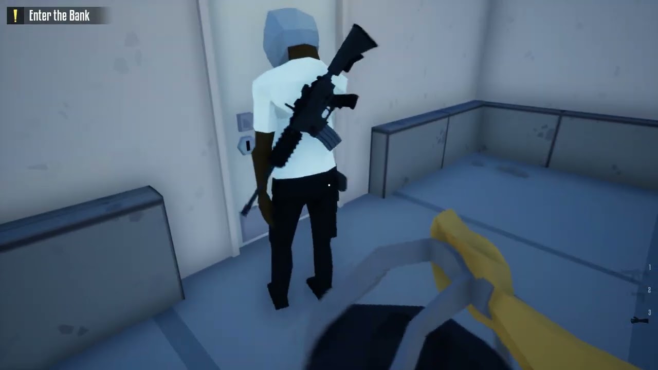 One armed robbe