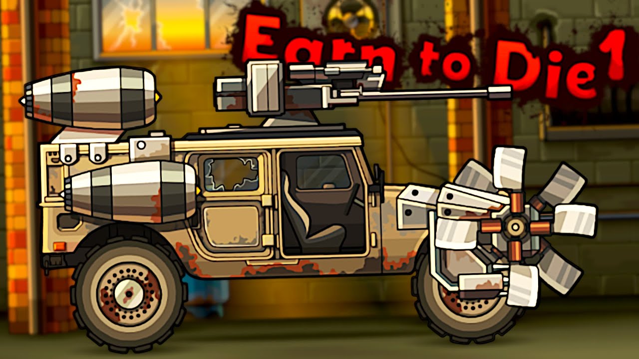 EFSANE ZOMBİE OYUNU 4 ve ZOMBİ EZİCİ HUMMER- Earn To Die 1 T&Uuml;RK&Ccedil;E