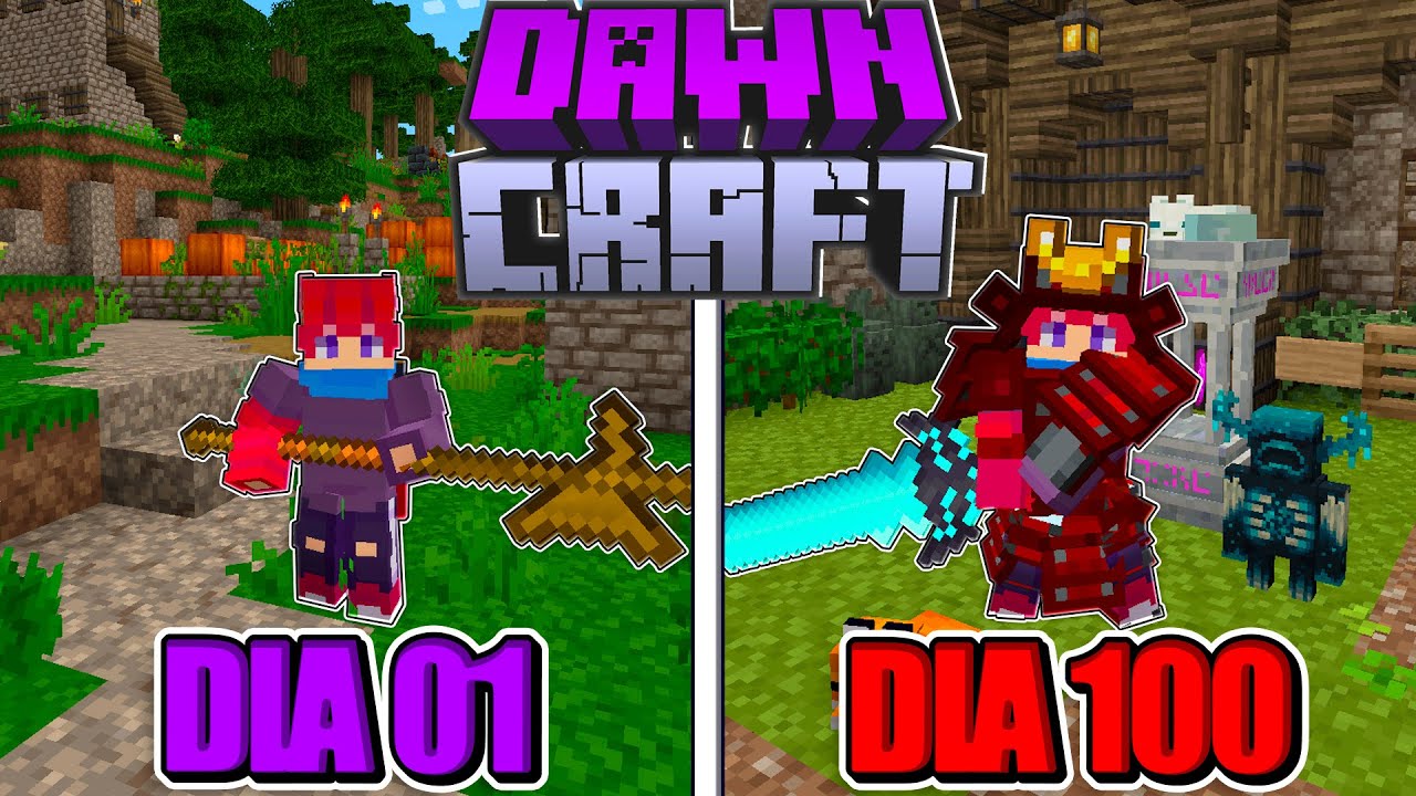 SOBREVIVI 100 DIAS NO DAWNCRAFT - O FILME
