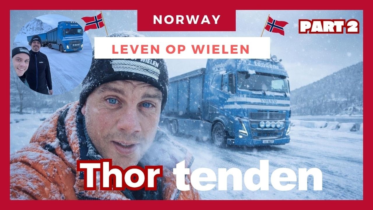 Behind the scènes bij Thor Tenden Transport in Noorwegen! | Vlog #108 | Leven op wielen