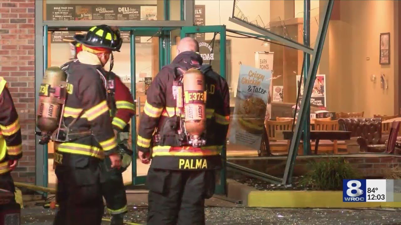 Explosion reported at Bruegger's Bagels in Penfield