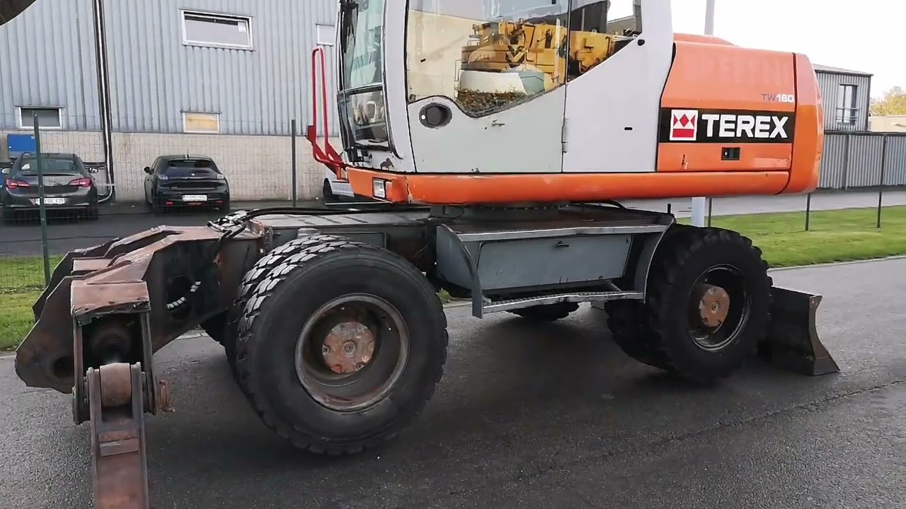 2007 Atlas-Terex TW160 Wheeled Excavator Auction 44580-3129