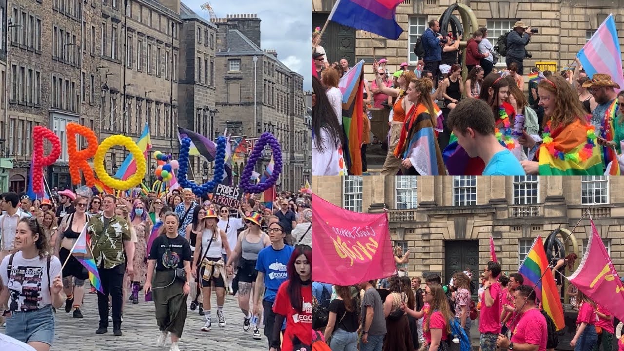 Edinburgh Pride Parade 2023 #video #trending #edinburgh #uk