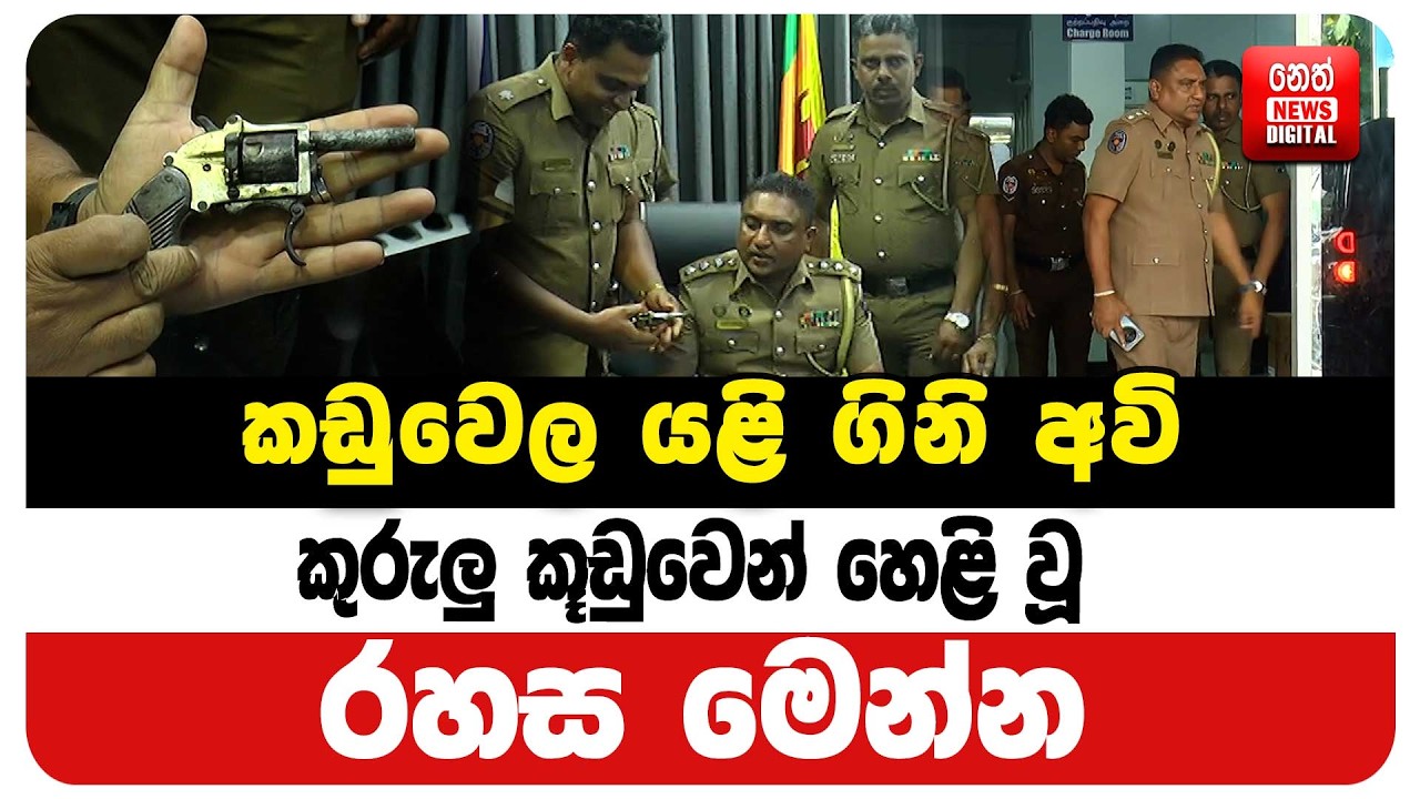 කඩුවෙල යළි ගිනි අවි කුරුලු කූඩුවෙන් හෙළිවූ රහස මෙන්න