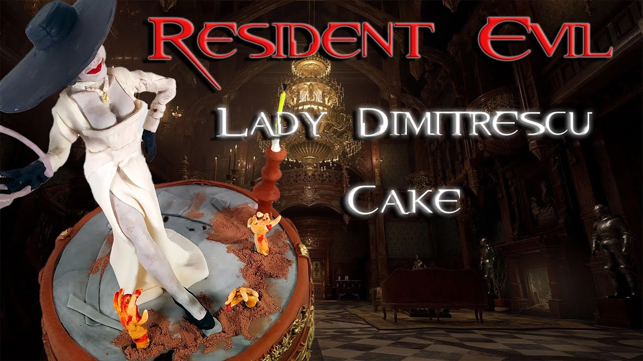 Resident Evil - Lady Dimitrescu Cake | [ Timelapse ]