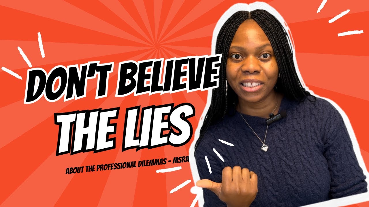 Don't fall for these myths about the Professional Dilemmas in the MSRA