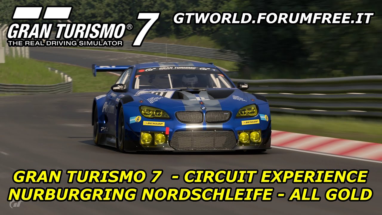 Gran Turismo 7 - Circuit Experience - Nurburgring Nordschleife - All Gold