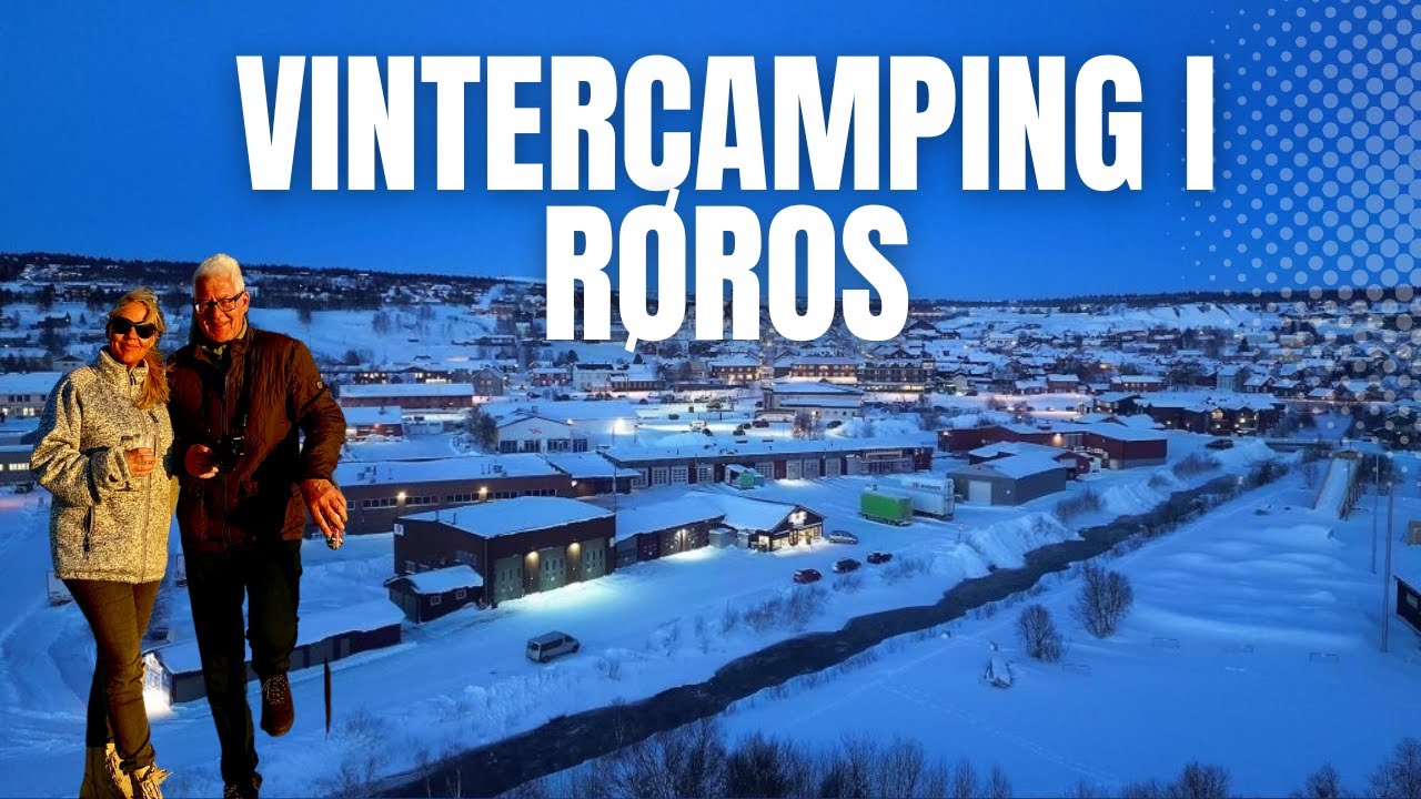 Vintercamping i Røros, Norge