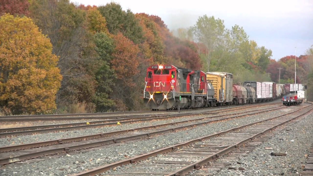 C40-8 Duo at Cardigan Jct on the CN