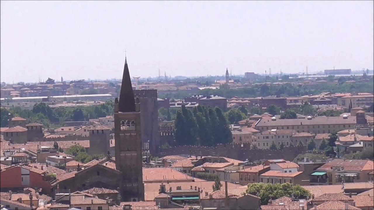 Verona from Castle San Pietro Viewpoint