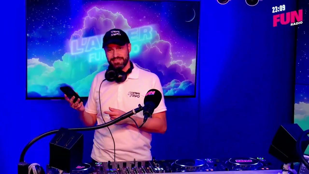 DJ Steve Stivo à FUN Radio Mix à 3 platines dans l'After FUN Radio