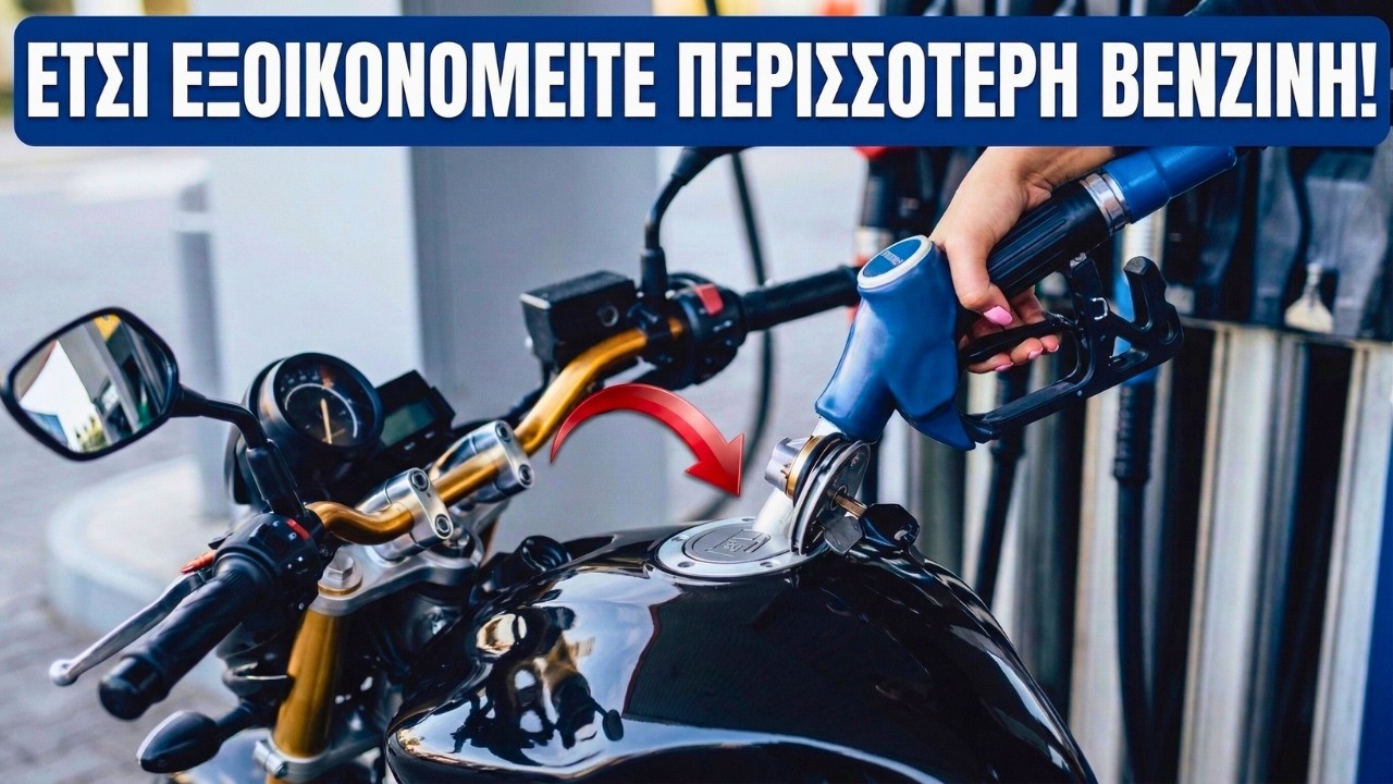 Έξυπνα 6 ΚΟΛΠΑ που θα σας βοηθήσουν να ΕΞΟΙΚΟΝΟΜΗΣΕΤΕ ΒΕΝΖΙΝΗ όταν χρησιμοποιείτε τη ΜΟΤΟΣΥΚΛΕΤΑ σας