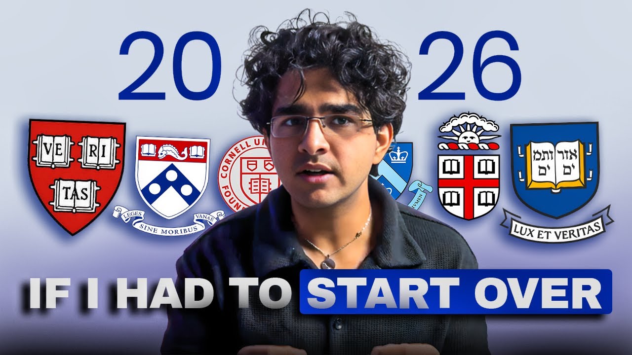 If I Wanted to Get Into the Ivy League, I'd Do This (4-Year Blueprint)