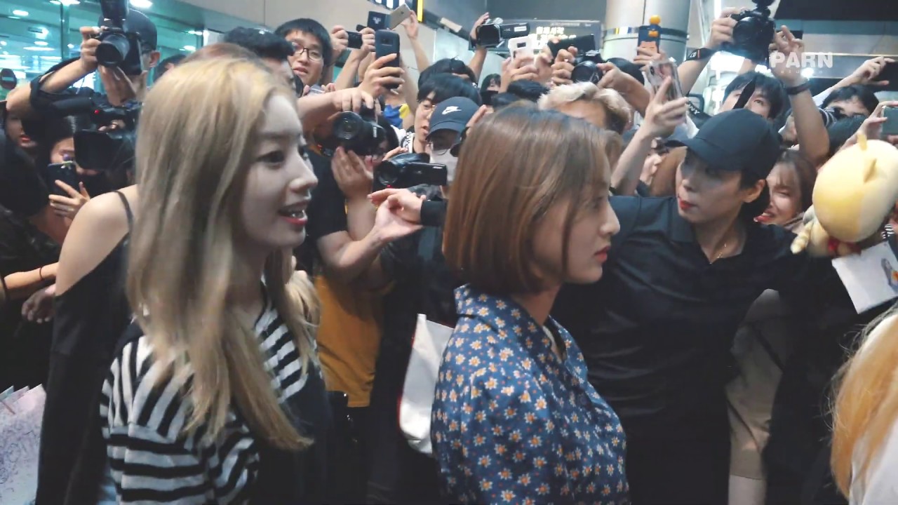 190731 트와이스(TWICE) 김포공항 입국 4K Fancam