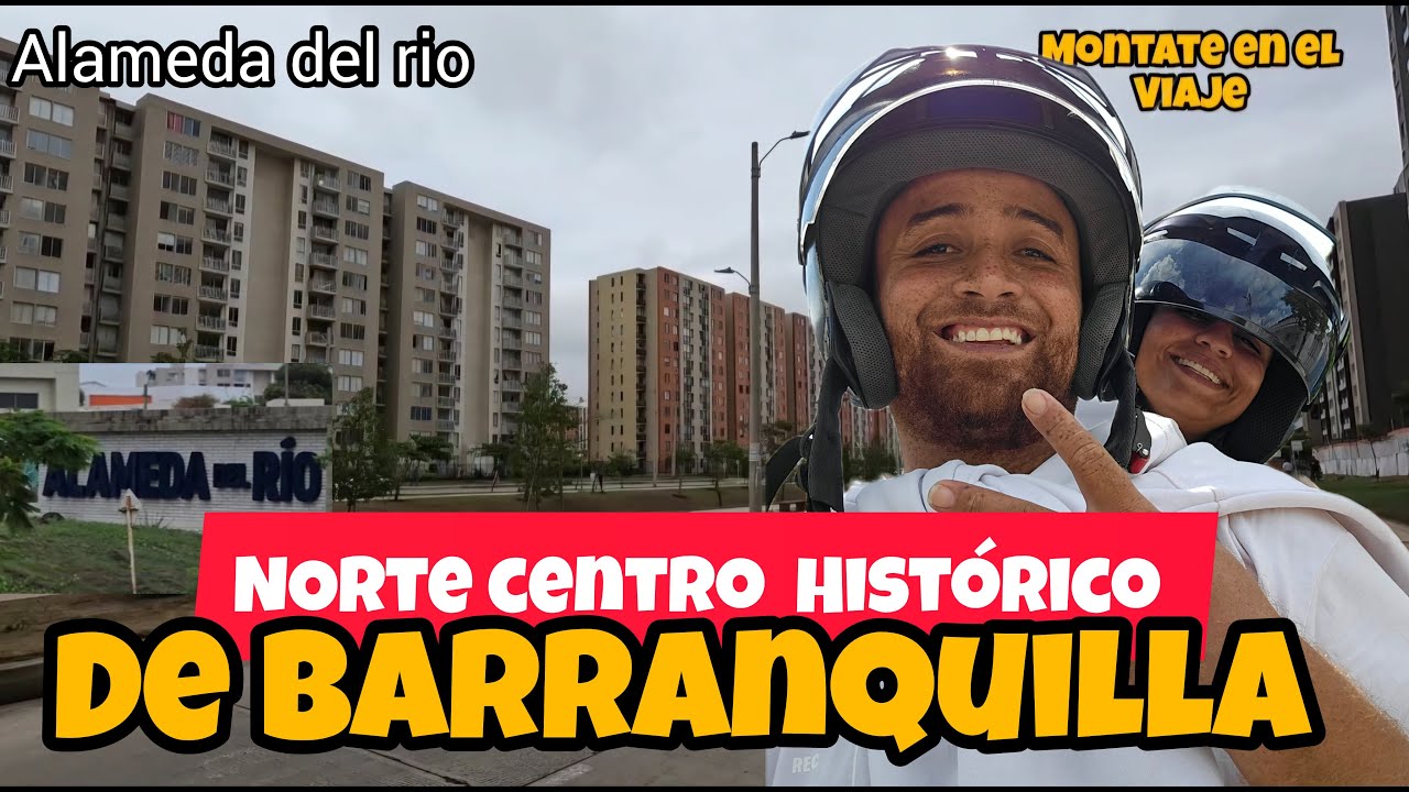 ASI SE VEN LAS CALLES DE ALAMEDA DEL RIO NORTE CENTRO HISTORICO DE BARRANQUILLA