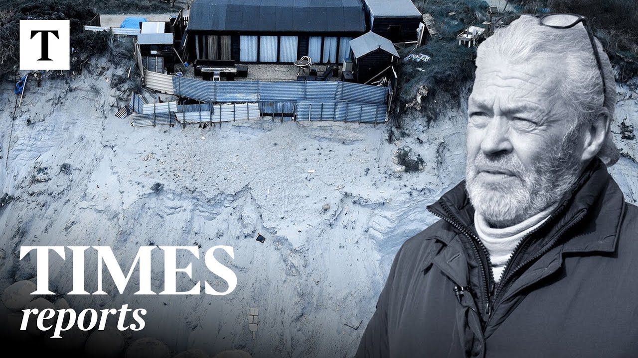 Why A Defiant Resident Refuses To Leave His Sinking Home