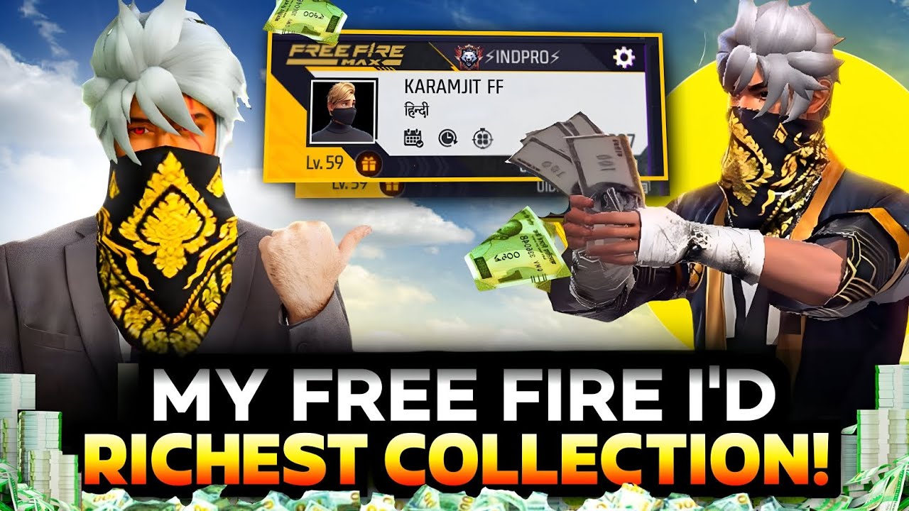 Unlocking My Full Free Fire Collection on Indonesia Server  Rare Items Showcase