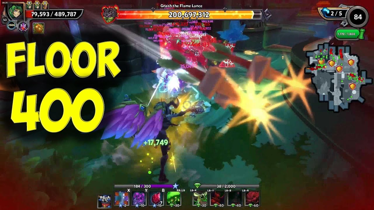 Dungeon Defenders 2 - Onslaught - Floor 400 - Map 3/3