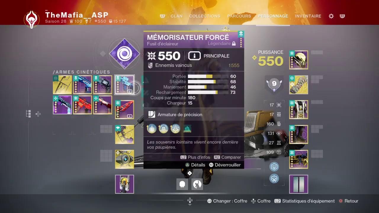 Destiny 2 Le Trafiquant d'armes Grand maître mode périlleux ] Recherche D 'éscouade]**
