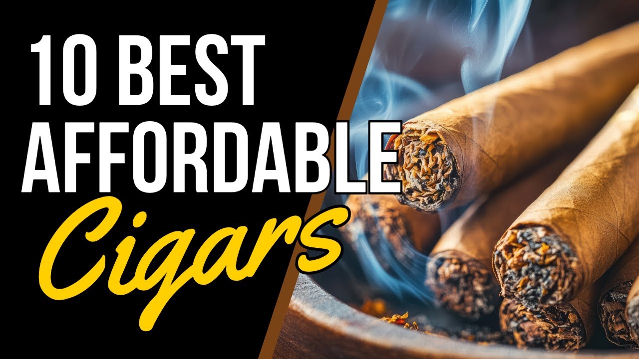 Best 10 Affordable Cigars in Under 8 Minutes!#cigarsociety #cigarlover