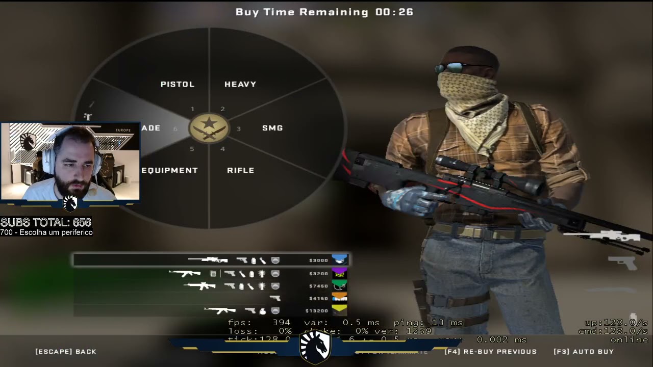 Fallen plays FPL Mirage