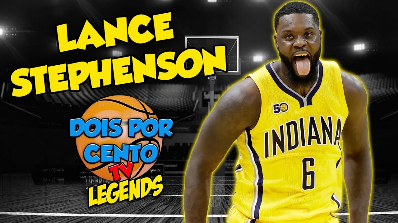 LANCE STEPHENSON - O PRIMEIRO E &Uacute;NICO ASTRO DA NBA - DOIS POR CENTO TV LEGENDS #3