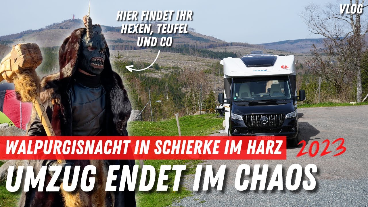 War das so geplant? Übertrieben voll😨Walpurgisnacht im Harz🧙🏻‍♀️👹Schierke 2023 VLOG