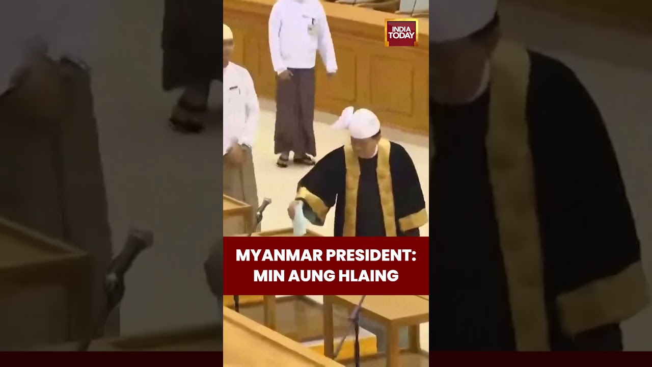 Myanmar Parliament Elects Min Aung Hlaing as New President | #myanmar #minaunghlaing