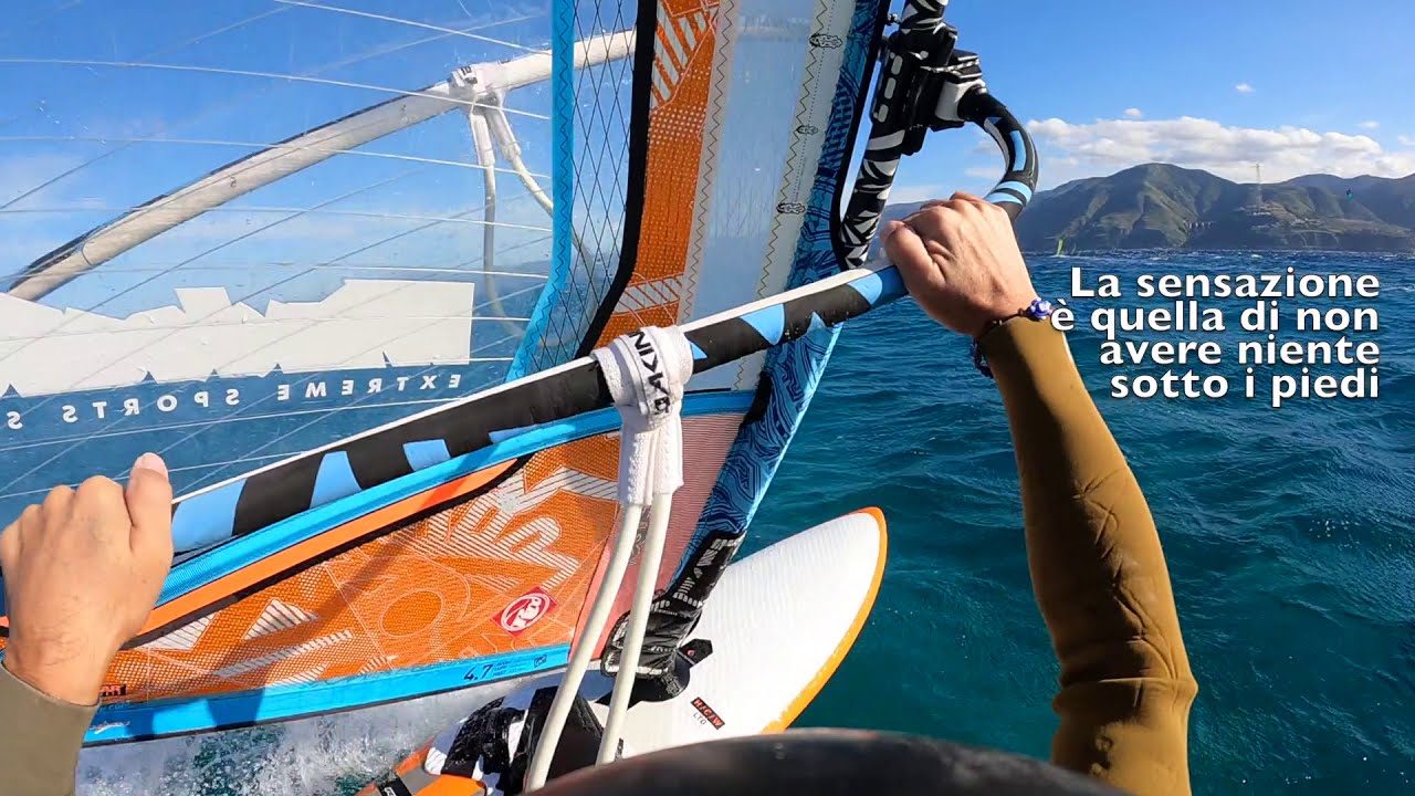 Windsurfer Guys a Punta Faro, Messina.