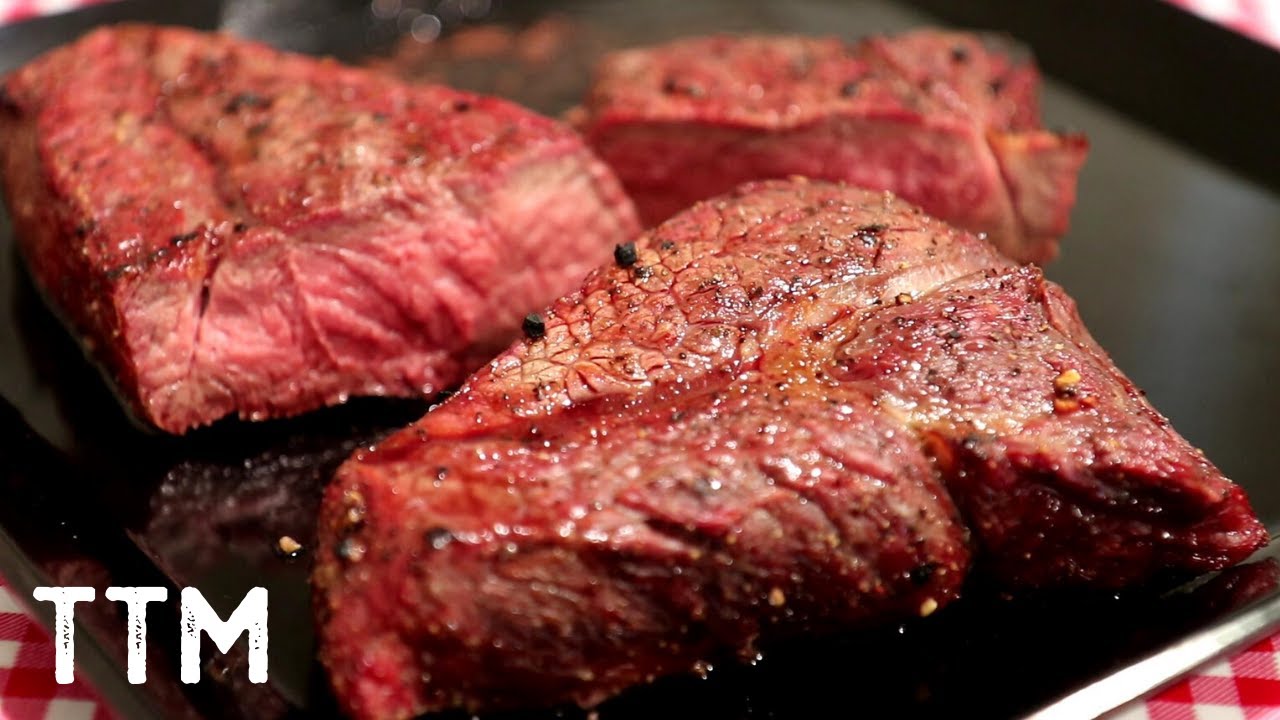 How to cook a Sirloin Tip Steak on the Weber Charcoal Grill