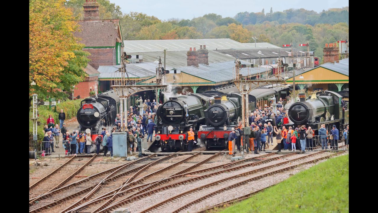 Bluebell Railway | 'New Build' Giants of Steam - 60163, 2999, 6880 & 32424! - 18th/19th October 2025