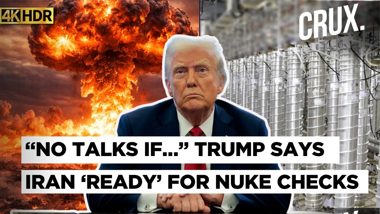 Trump Claims Iran Agrees To 'Highest Level' Nuclear Inspections, Israel Declares War 'Not Over' |4K