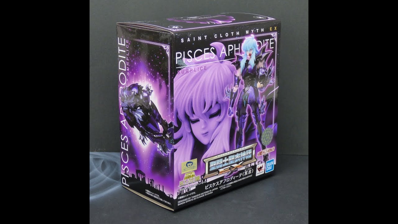 Myth Cloth EX - Pisces Aphrodite Surplice EX - Tamashii Webshop - Review en español.