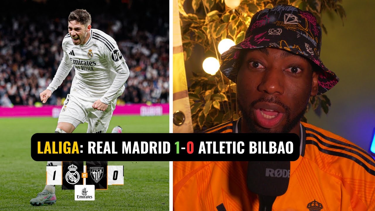 DEBRIEF: REAL MADRID 1-0 ATLETIC BILBAO : MERCI VALVERDE! ENCORE EN COURSE POUR LE TITRE! #laliga