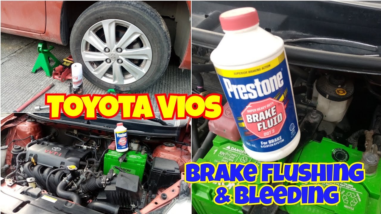 Brake Flushing & Bleeding | Toyota Vios | #JulzGaragePh