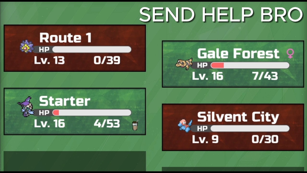 EVERYTHING GOES WRONG - Pokemon Brick Bronze Randomizer Soullocke