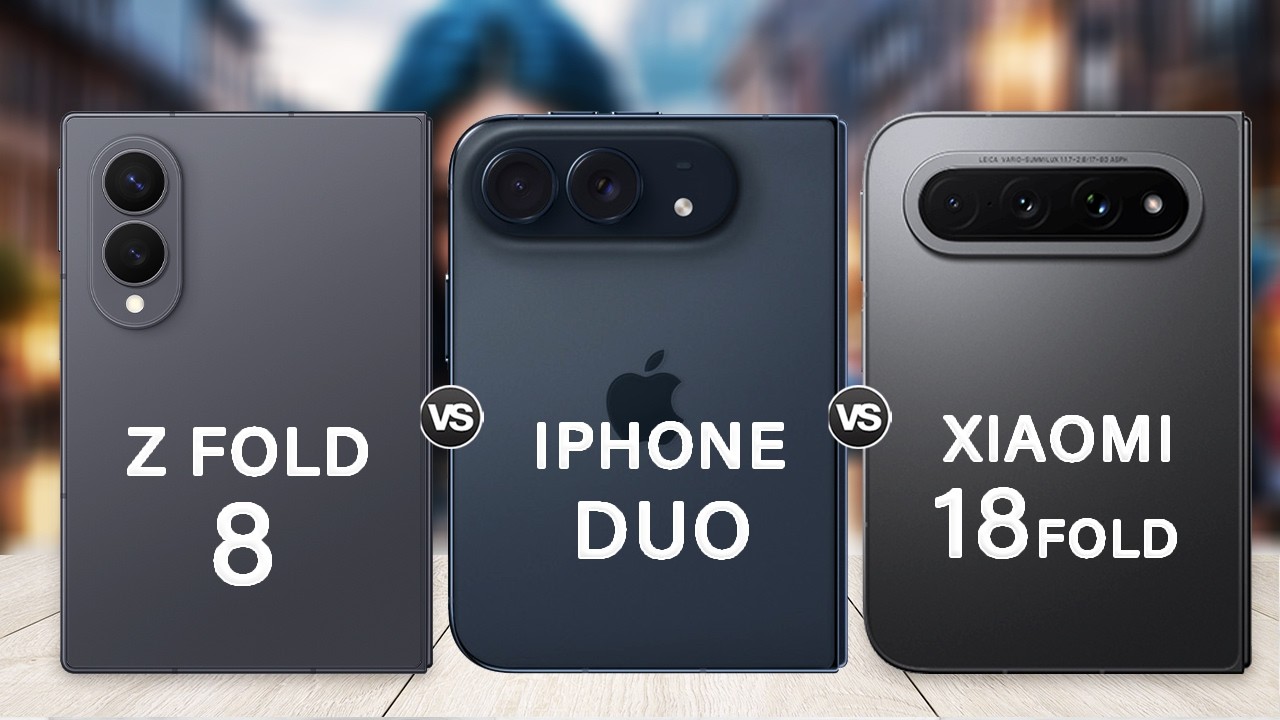 iPhone Duo Vs Samsung Z Fold 8 Vs Xiaomi 18 Fold: Best Passport-Sized Foldable for 2026?