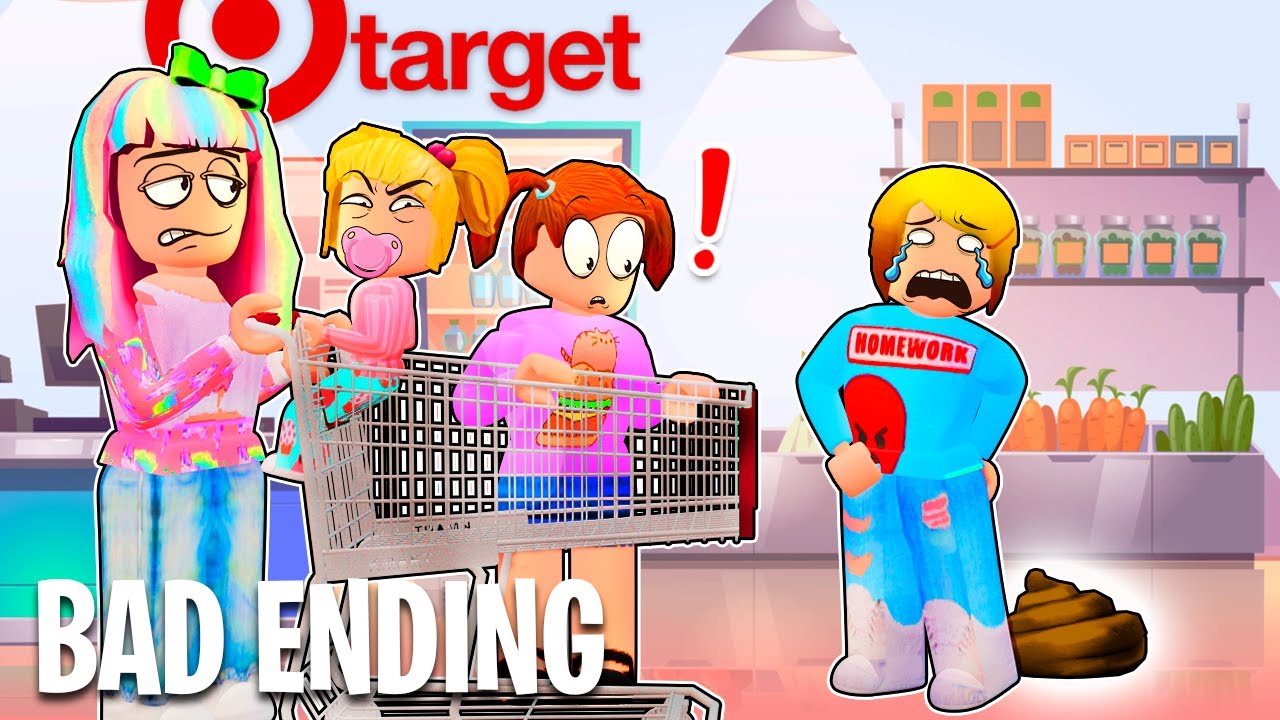 I Pooped At Target! | Bad Ending | Roblox