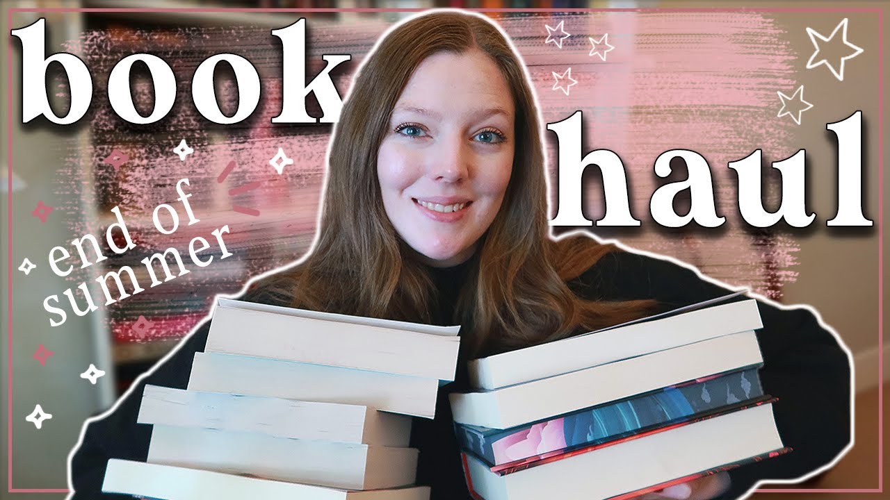 I SPENT THE SUMMER BUYING BOOKS 📚🌸 // a big end of summer book haul