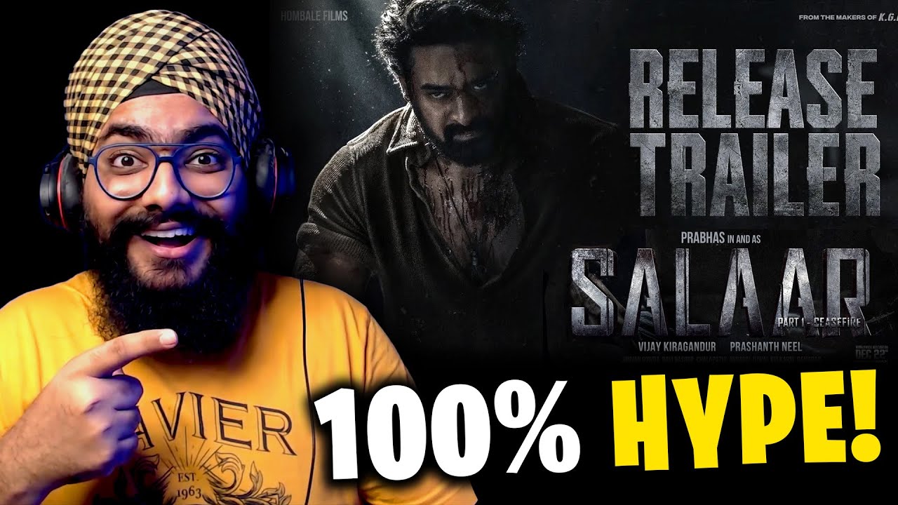 Salaar Release Trailer REACTION