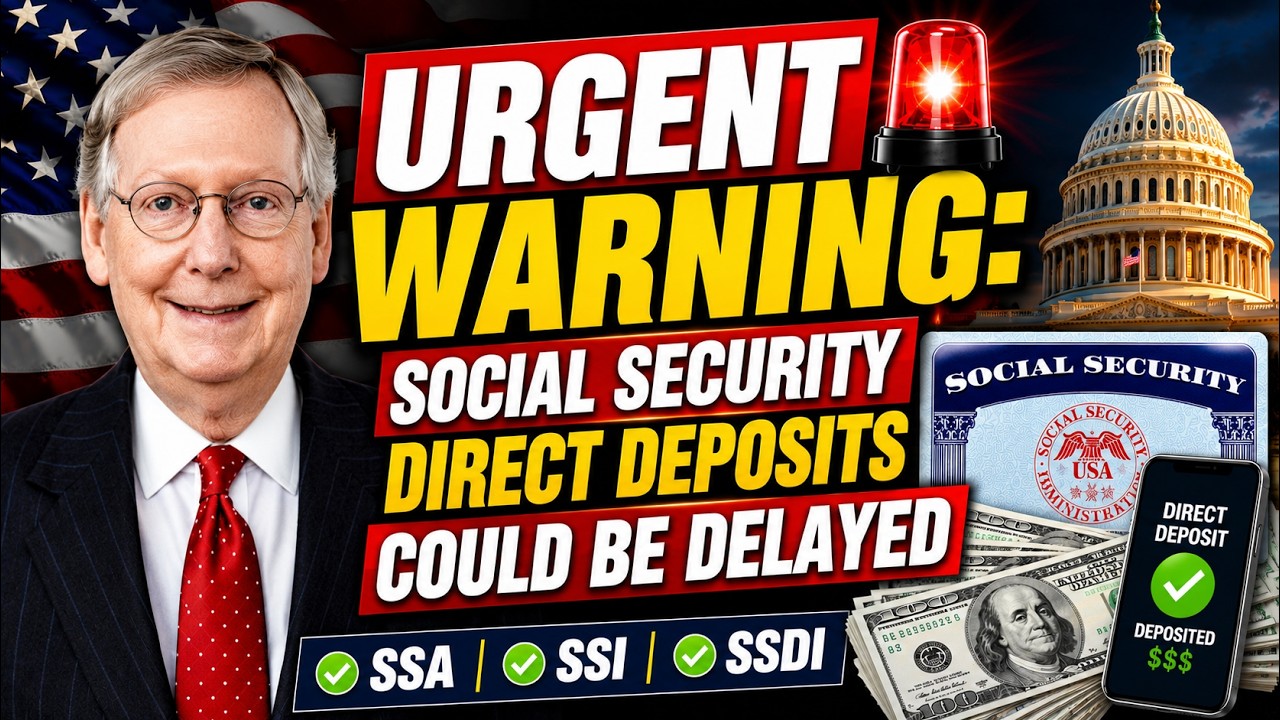URGENT WARNING: Social Security Direct Deposits Could Be Delayed