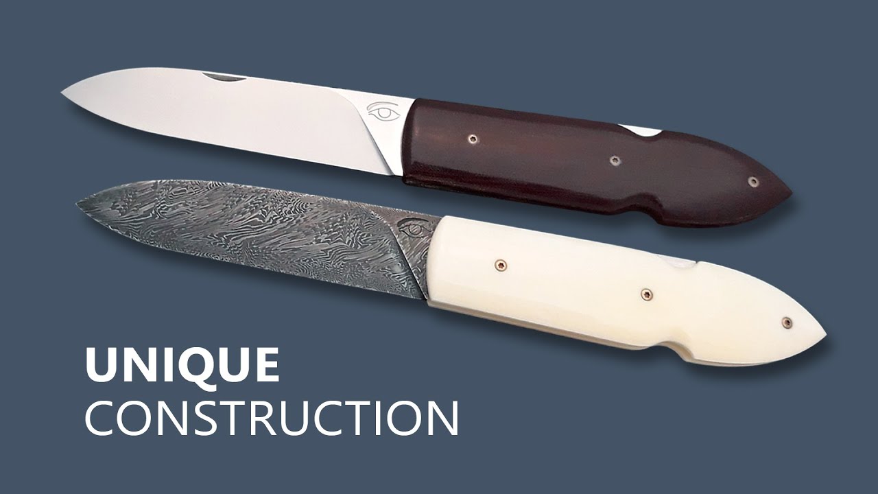 Unique Construction for these Backlock Knives Made by Bruno Cappuccio