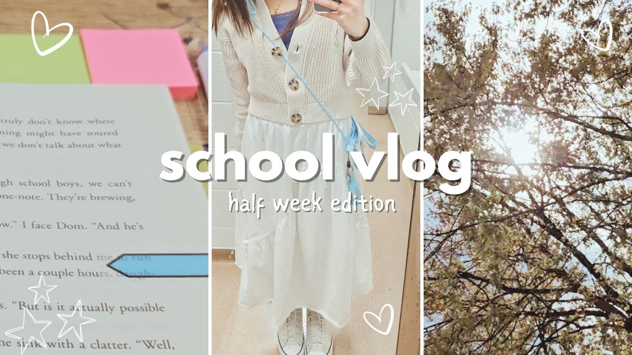 school vlog!! 🏫 | half-week edition | coop, chill days | Yinklue