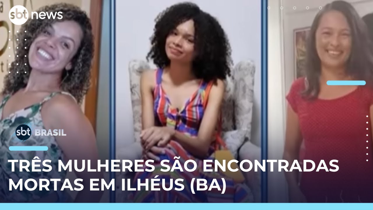 Polícia investiga morte de três mulheres encontradas em matagal de Ilhéus (BA) | #SBTBrasil
