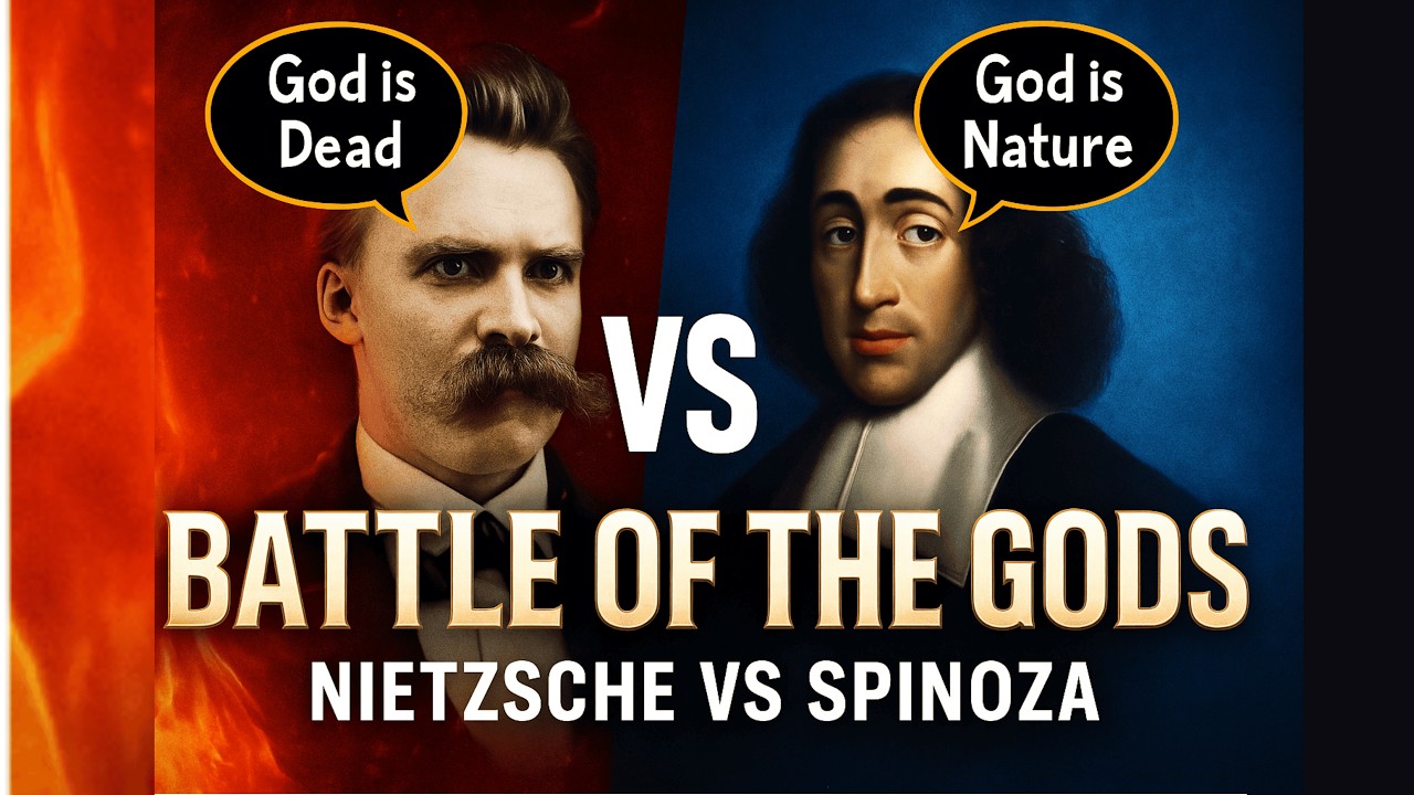 God is Dead vs God is Nature &mdash; Nietzsche vs Spinoza