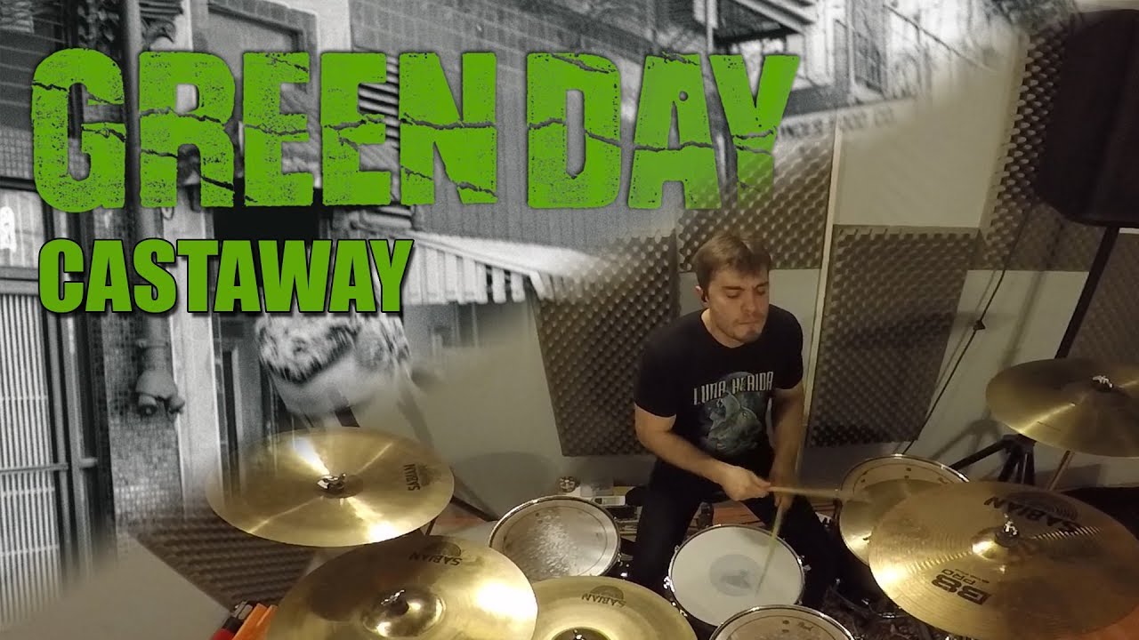 Castaway - Green Day (bateria - drum cover)