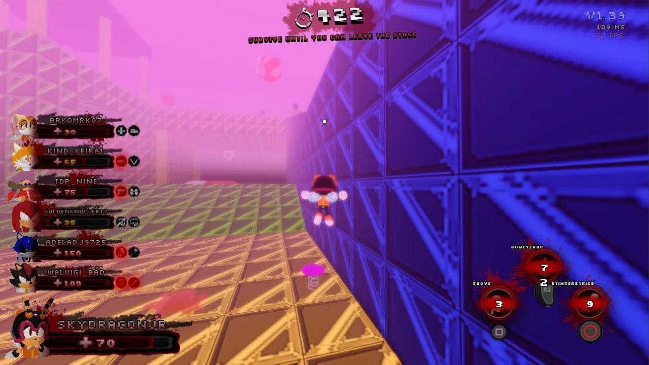 Roblox Sonic.EXE The Eclipsed Disaster Update Gameplay as Charmy