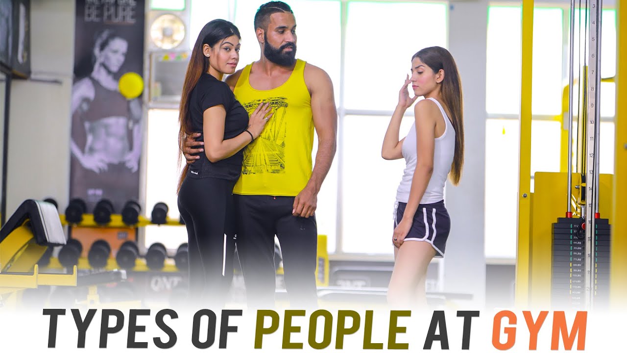 Types Of People At Gym | Sanju Sehrawat | Make A Change