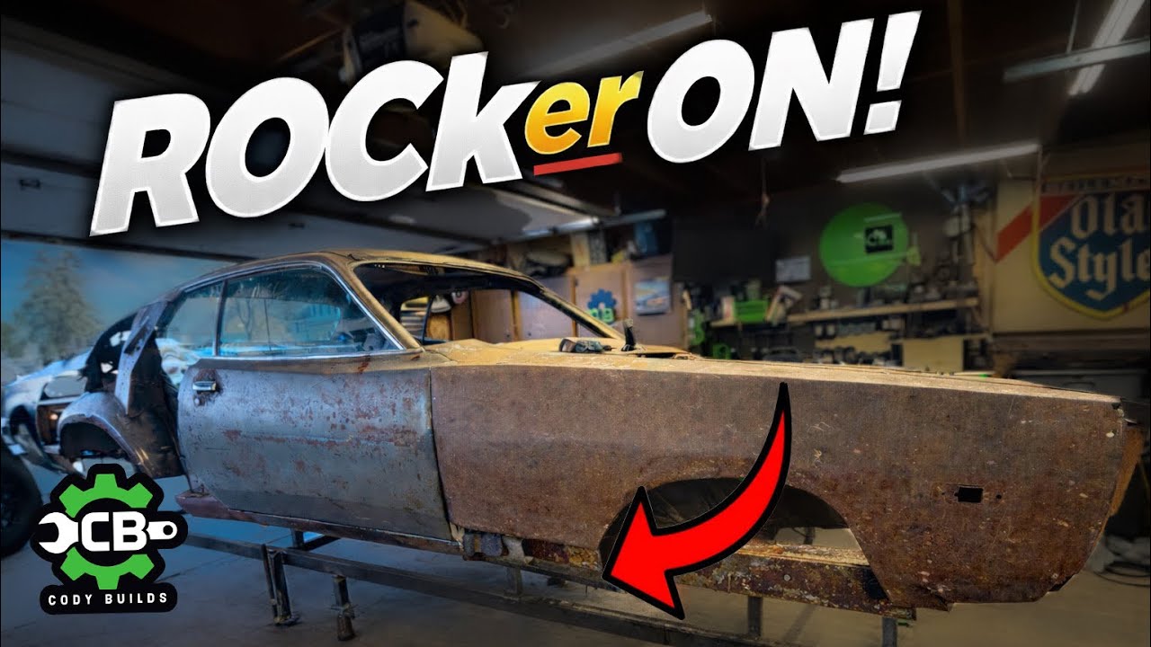 1973 Dodge Charger Rocker Panel Repair FINISHED! Door Finally Closes After 50 YEARS!